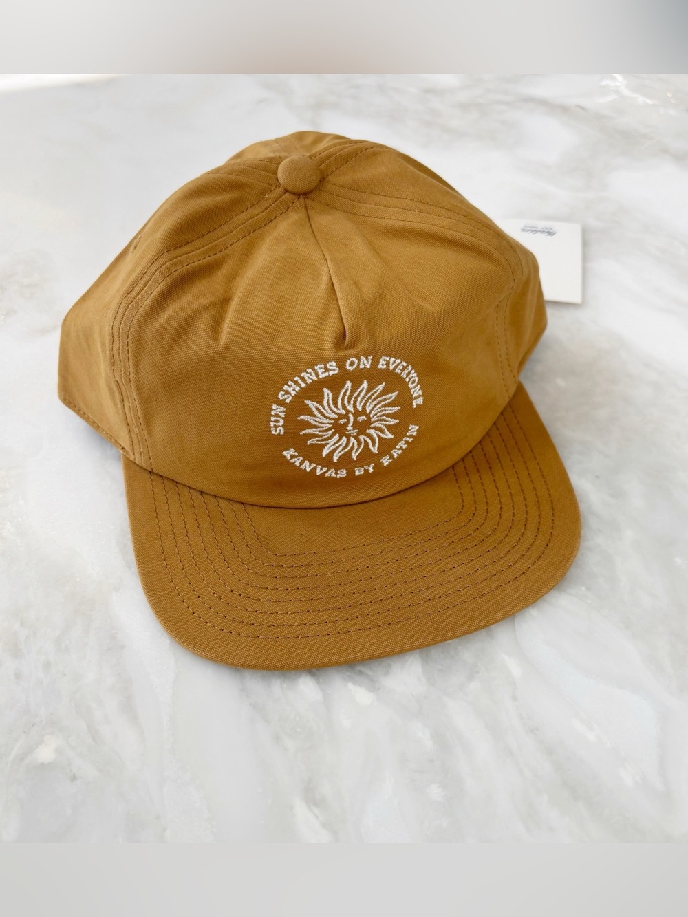 Katin Shine Canvas Hat One Size Khaki New